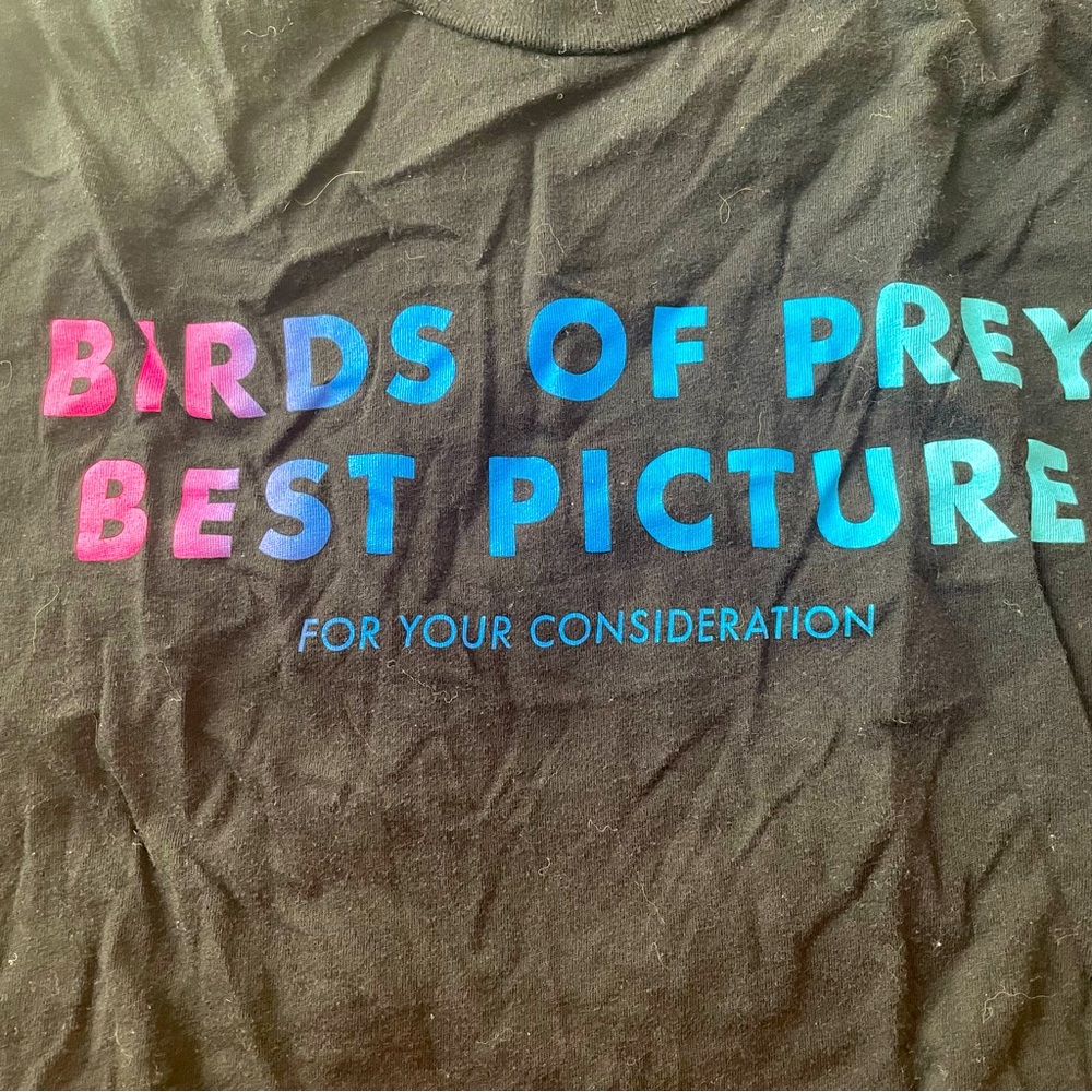 Harley Quinn Birds of Prey for your consideration Super Yaki tee size large